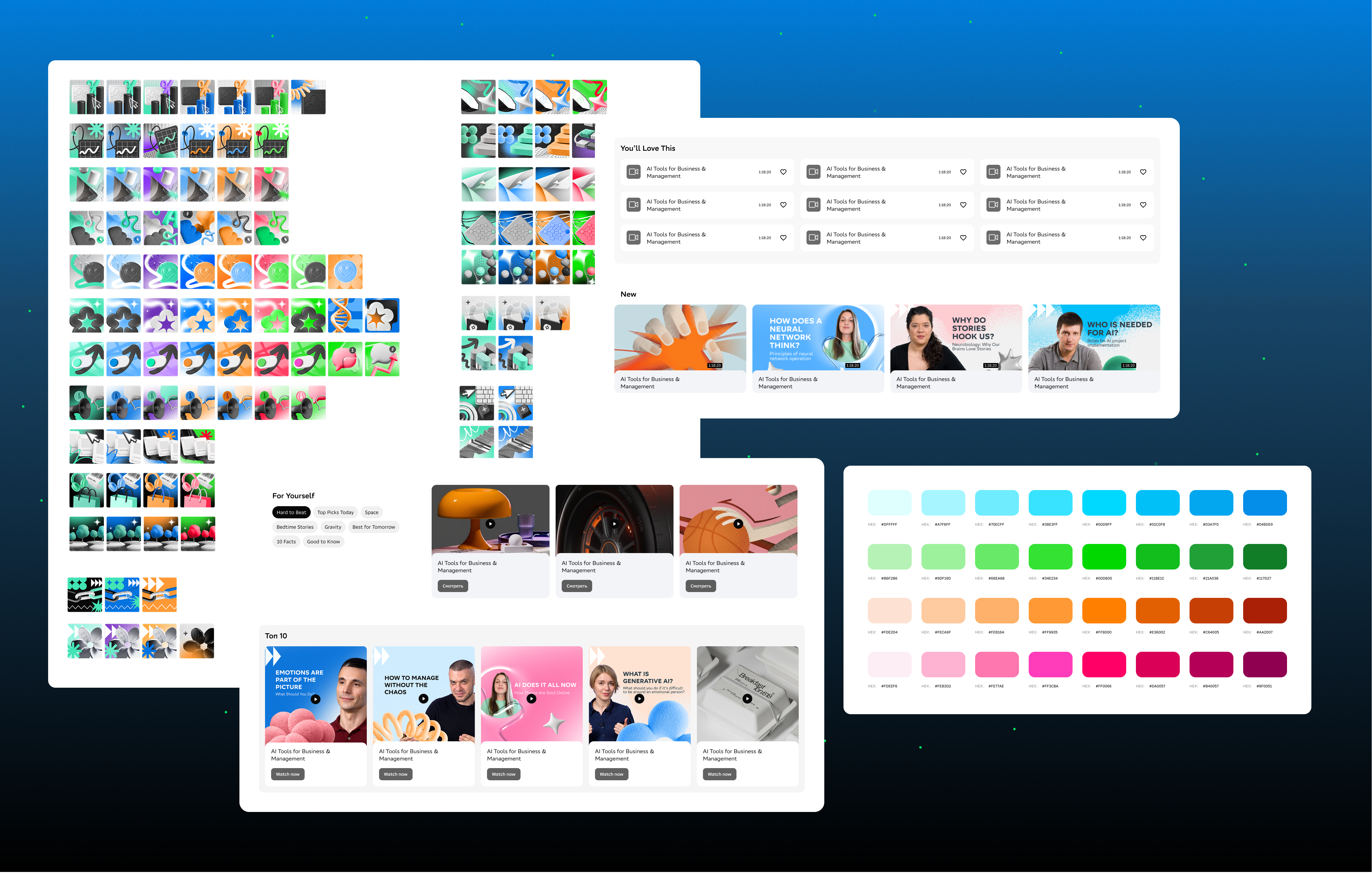 Banner blindness — content system